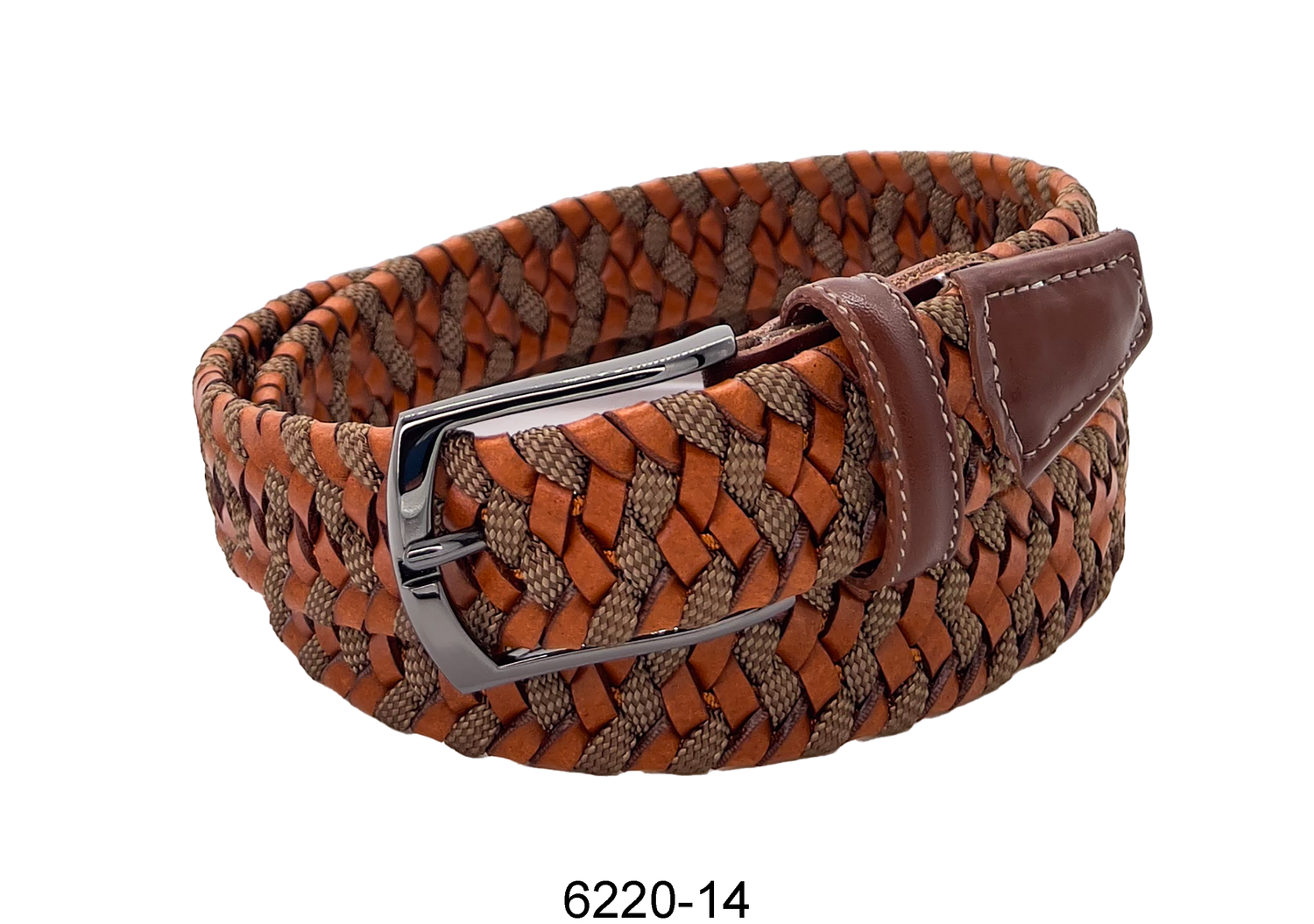 Bench Craft Braided Leather Belt - 6220-14
