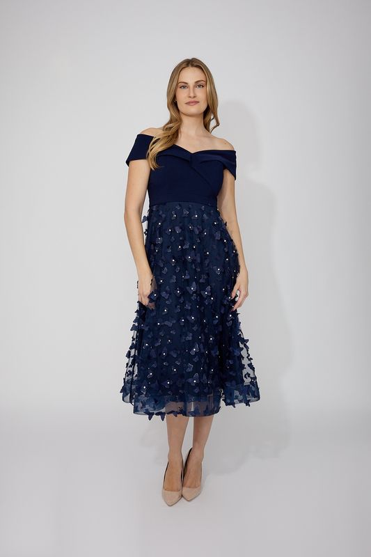 Lyman Off-shoulder Floral Dress 268510