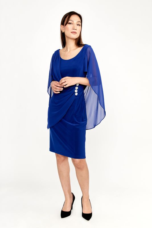 Lyman Sheath Knee-length Dress 209228