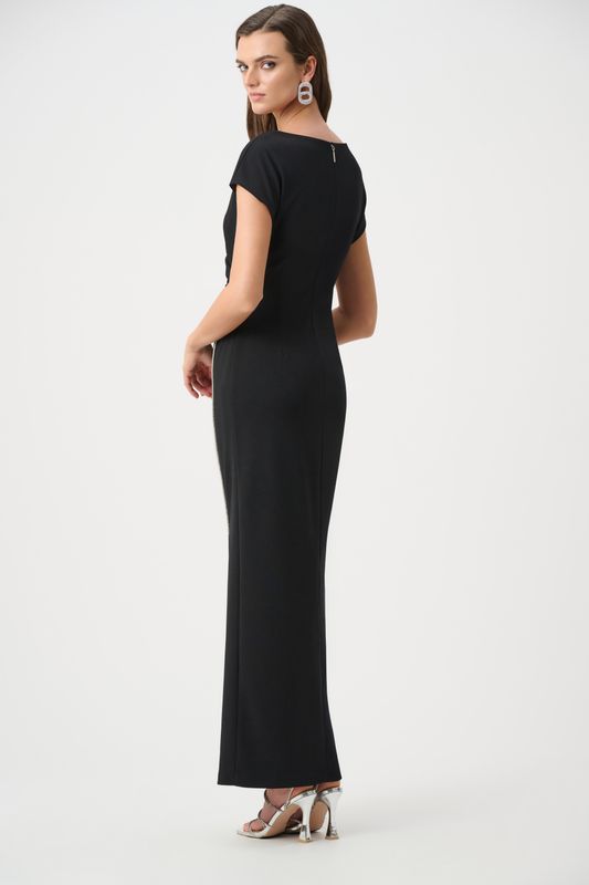 Ribkoff Scuba Crepe Gown w/ Rhinestones 261713XF26