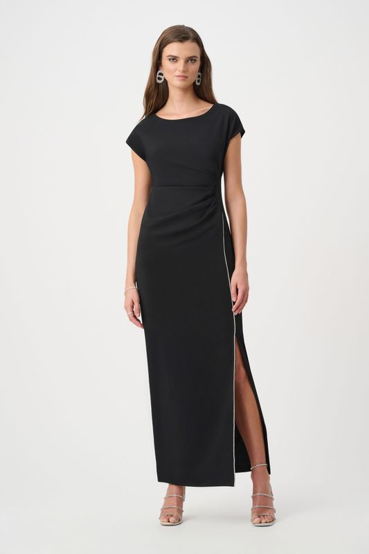 Ribkoff Scuba Crepe Gown w/ Rhinestones 261713XF26