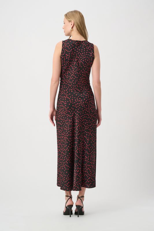 Ribkoff Polka Dot Satin A-Line Dress 264210-4558/