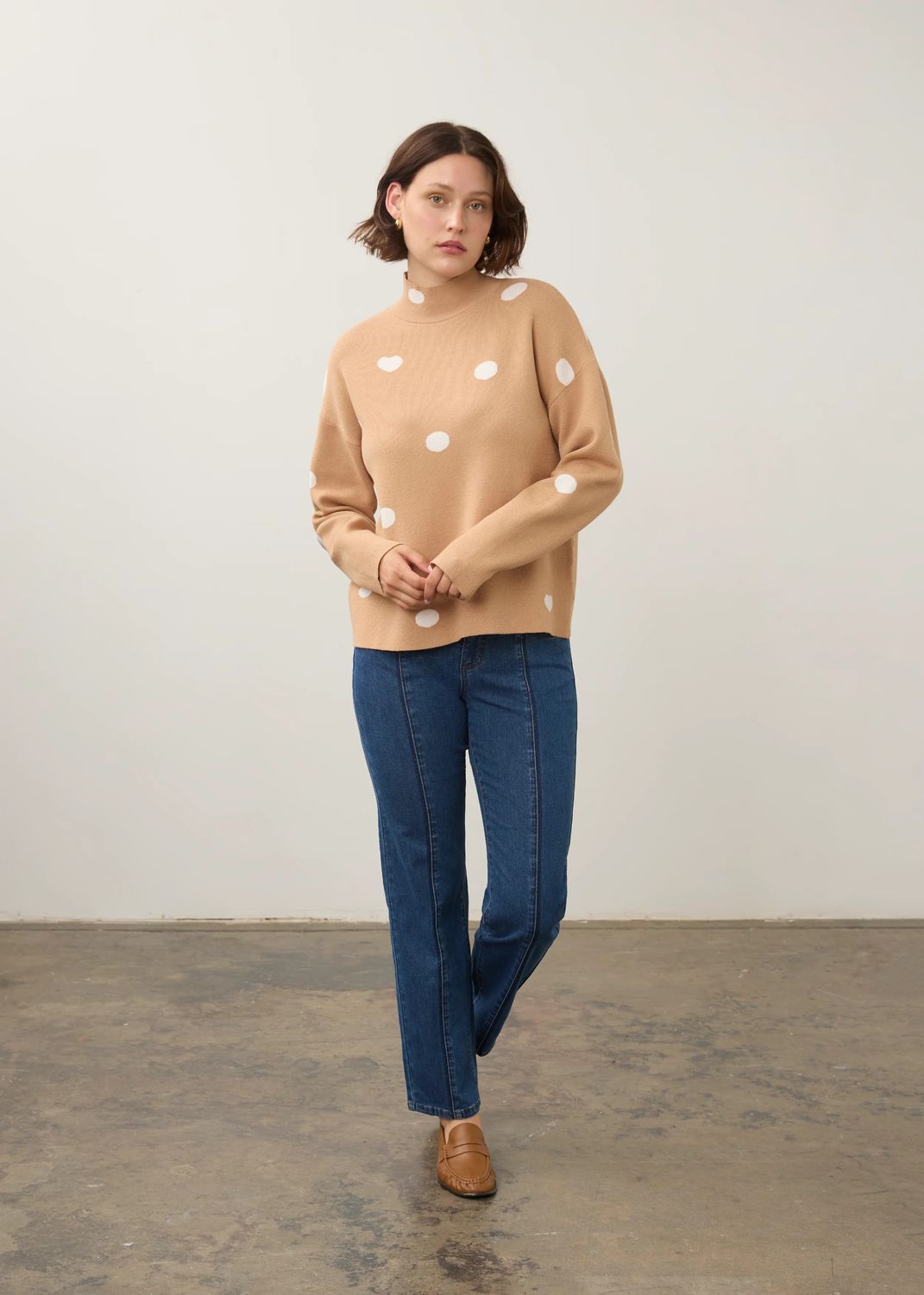 FDJ Mock Neck Sweater 1301535