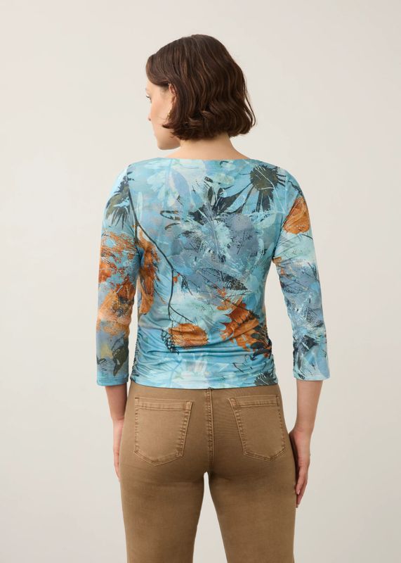 FDJ  3/4 Sleeve Boatneck Top 3808756