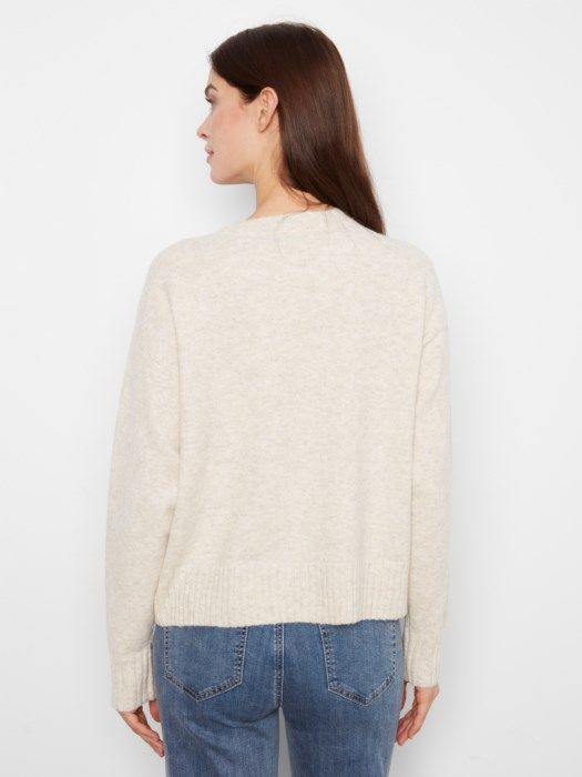 Charlie B Argyle Crew Neck Sweater C2048-690C-P530