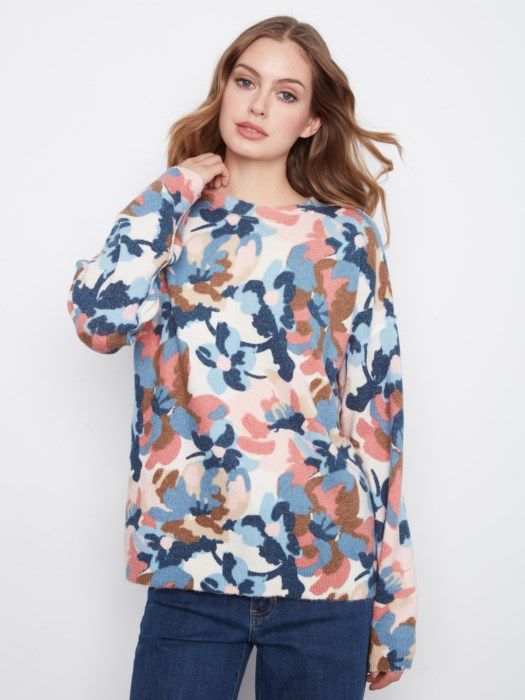 Charlie B Reversible Sweater C2546Y-918A-P840