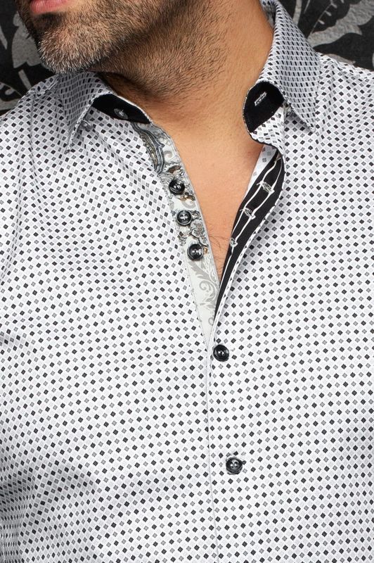 Au Noir L/S Cotton Stretch Shirt- Sabah