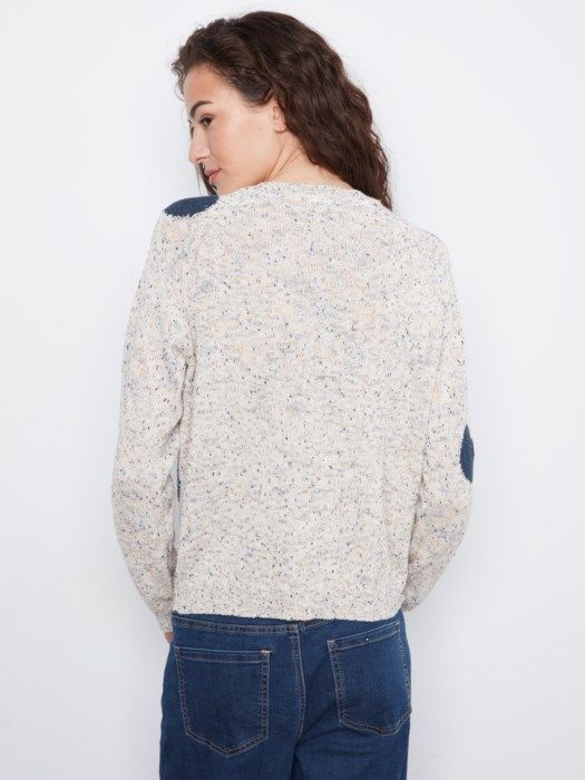 Charlie B Polka Dot Sweater C2039-657C-P374