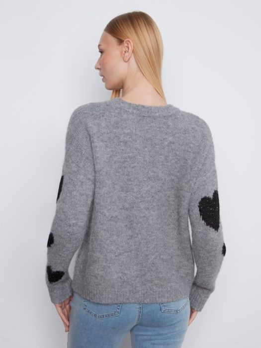 Charlie B Heart Sweater C2987H-772C-P920