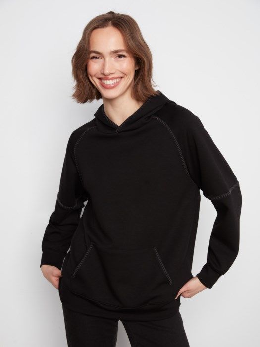Charlie B Soft Scuba Hoodie C1456-479C-001