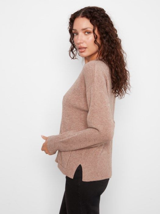 Charlie B Patch Pocket Sweater C2052-736A-912