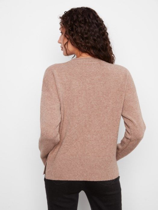 Charlie B Patch Pocket Sweater C2052-736A-912