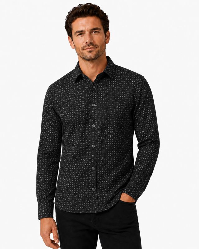 Point Zero Easy Care L/S Shirt - 7764165