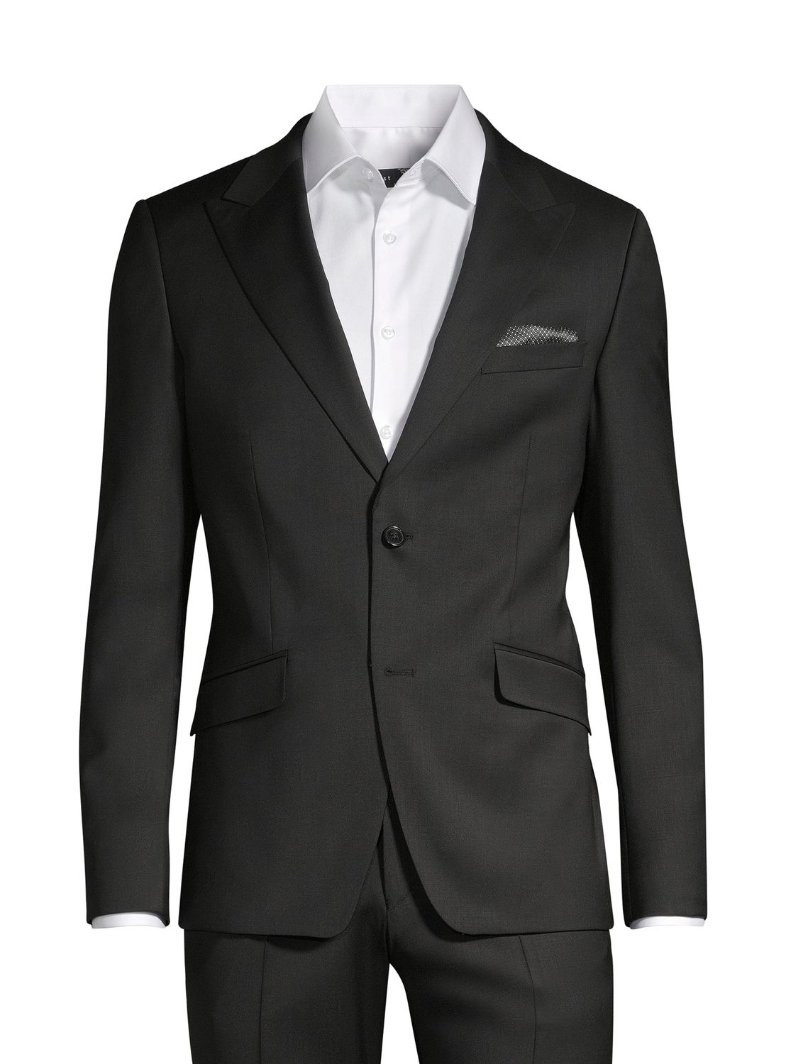 Horst Marzotto (Italy) Made In Europe Peak Lapel Suit