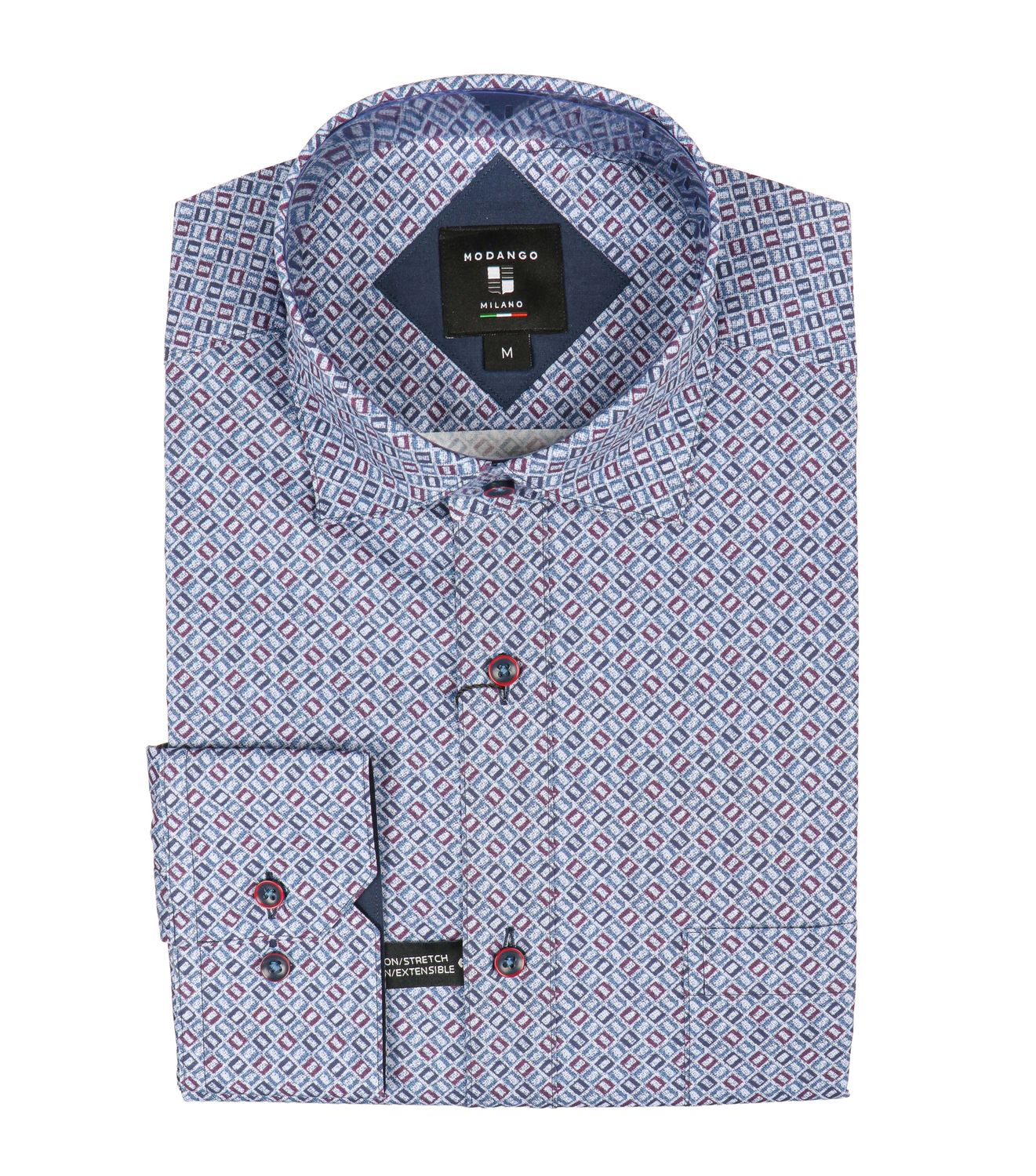 Modango L/S Cotton Sport Shirt - MOSL262703