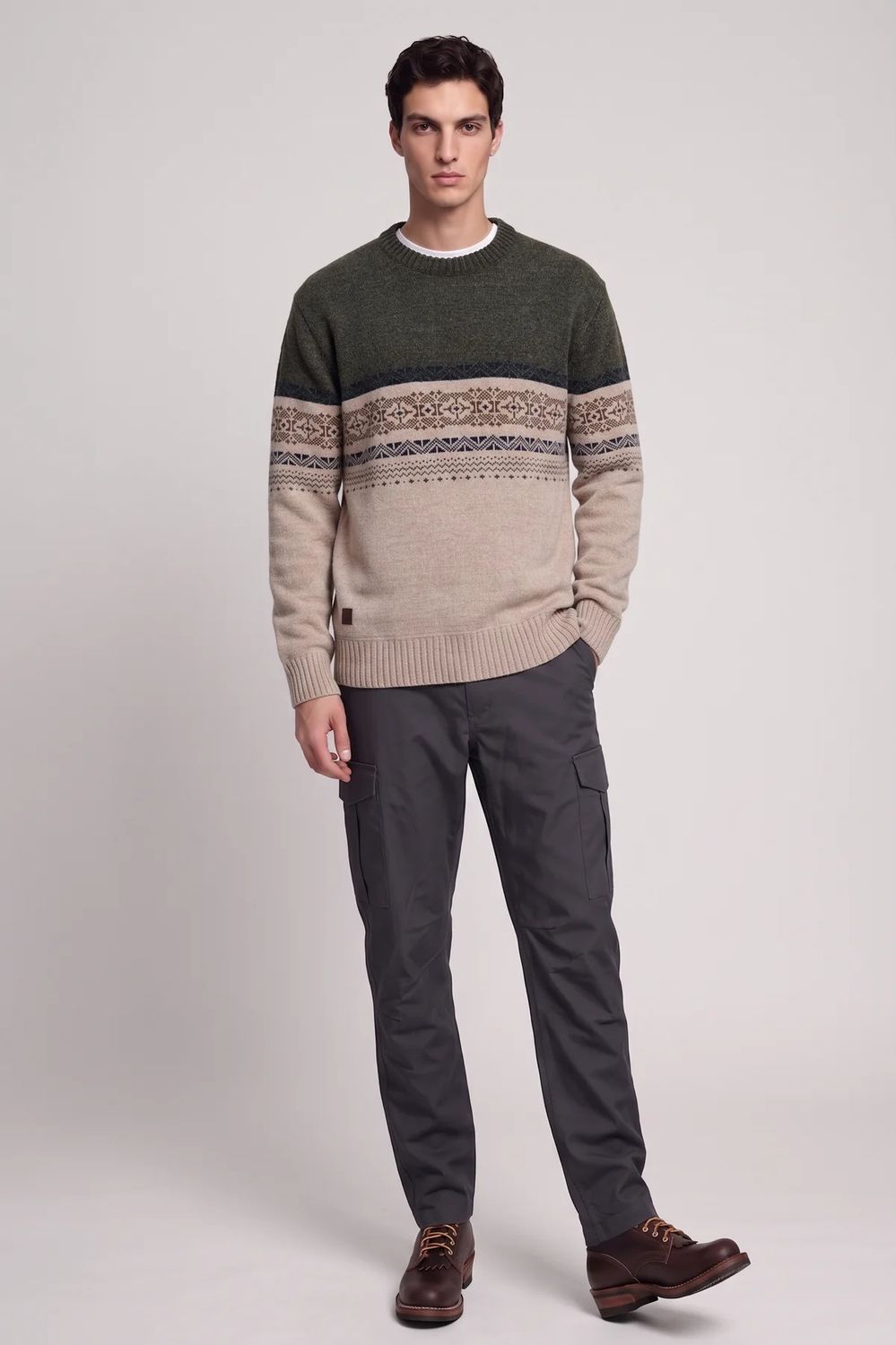 Point Zero Chenille Crew Neck Sweater 7768665