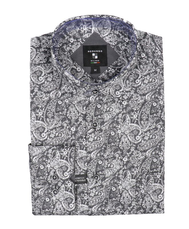 Modango L/S Cotton Shirt W/ Pocket - MOSL262711