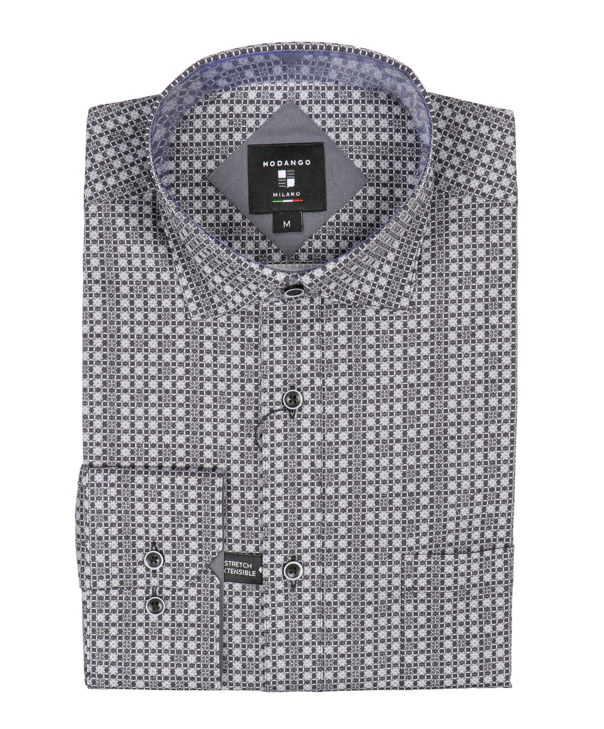 Modango L/S Cotton Shirt W/ Pocket - MOSL262717