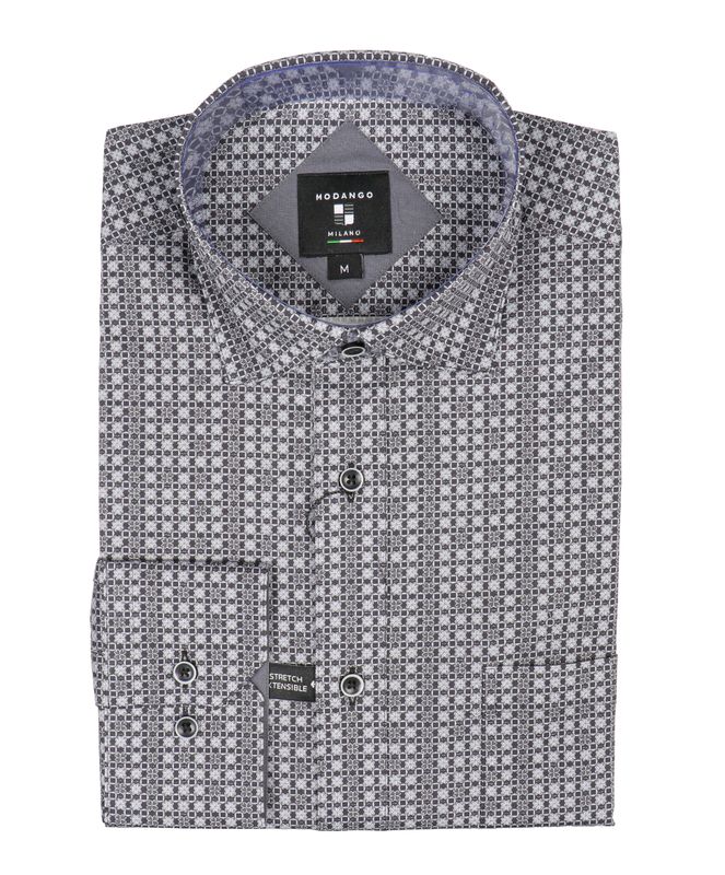 Modango L/S Cotton Shirt W/ Pocket - MOSL262717