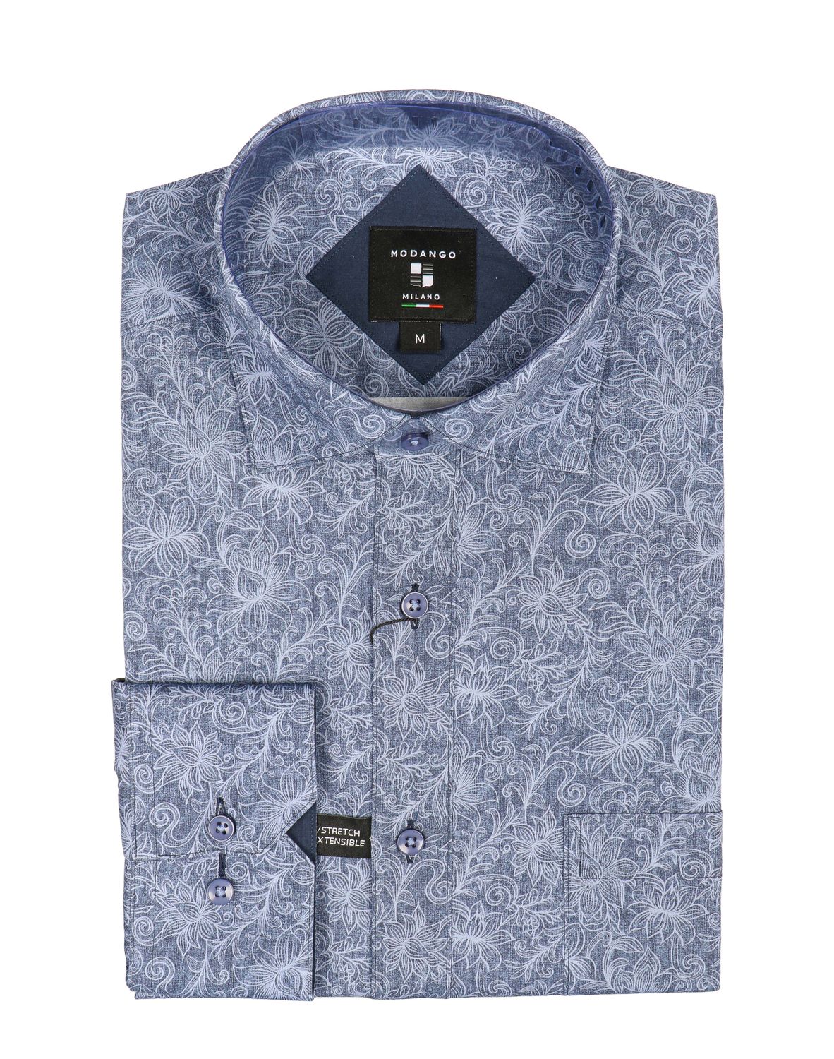 Modango L/S Cotton Shirt W/ Pocket - MOSL262712