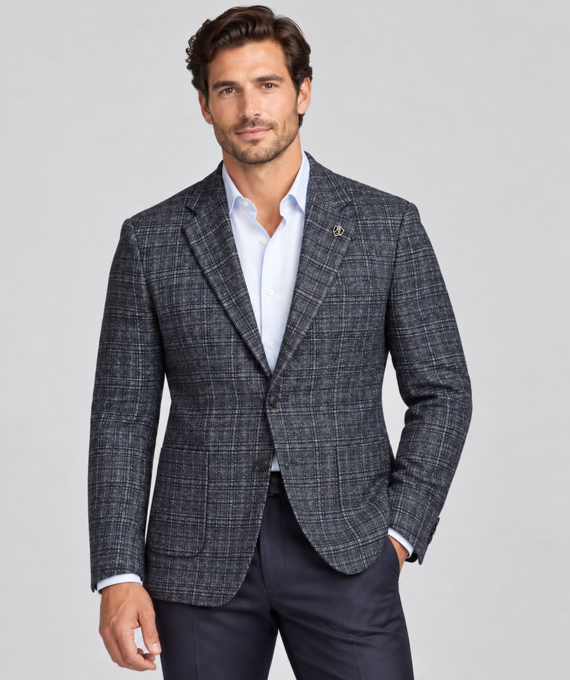 Alpha Sports Jacket w/ Patch Pockets - AS1J3343