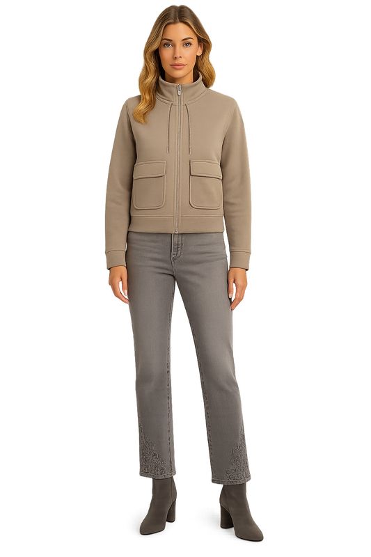 Orly Full Zip Sweater 262111