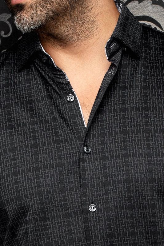 Au Noir Cotton Stretch L/S Shirt - Rancho