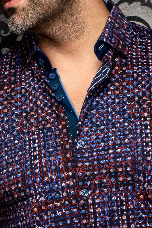 Au Noir Cotton Stretch L/S Shirt - Prague
