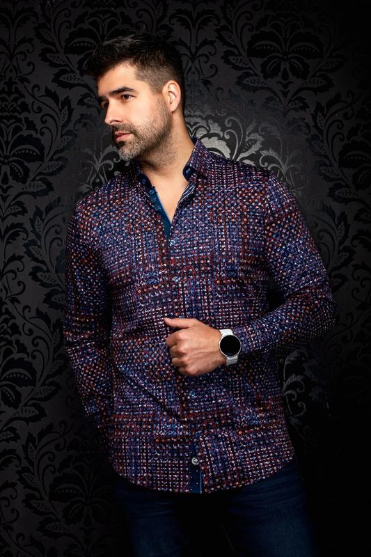 Au Noir Cotton Stretch L/S Shirt - Prague