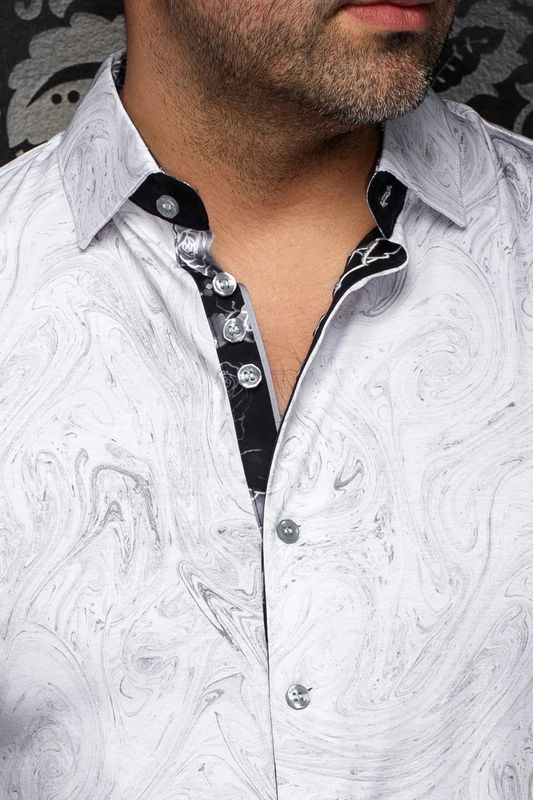 Au Noir Cotton Stretch L/S Shirt - Nerio
