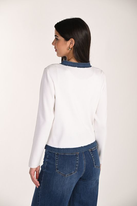 Lyman Button Up Sweater - 266536