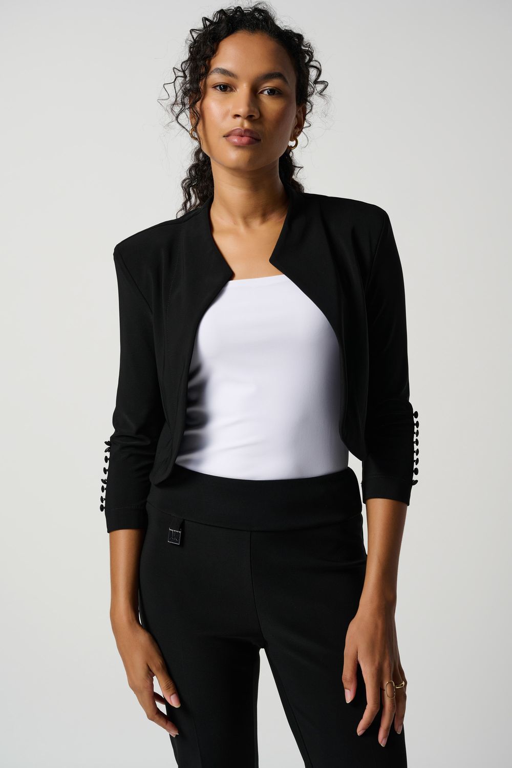 Ribkoff Collared Waist-length Jacket Style 213707-11
