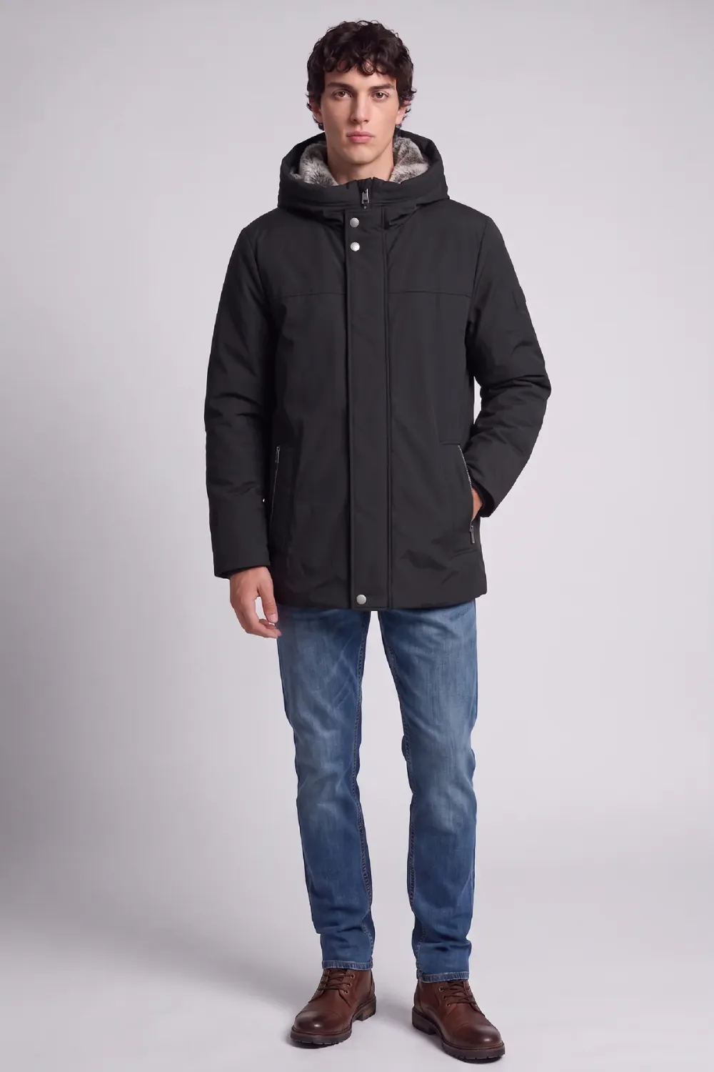 Point Zero Coat w/ Puff Lining - 7768238
