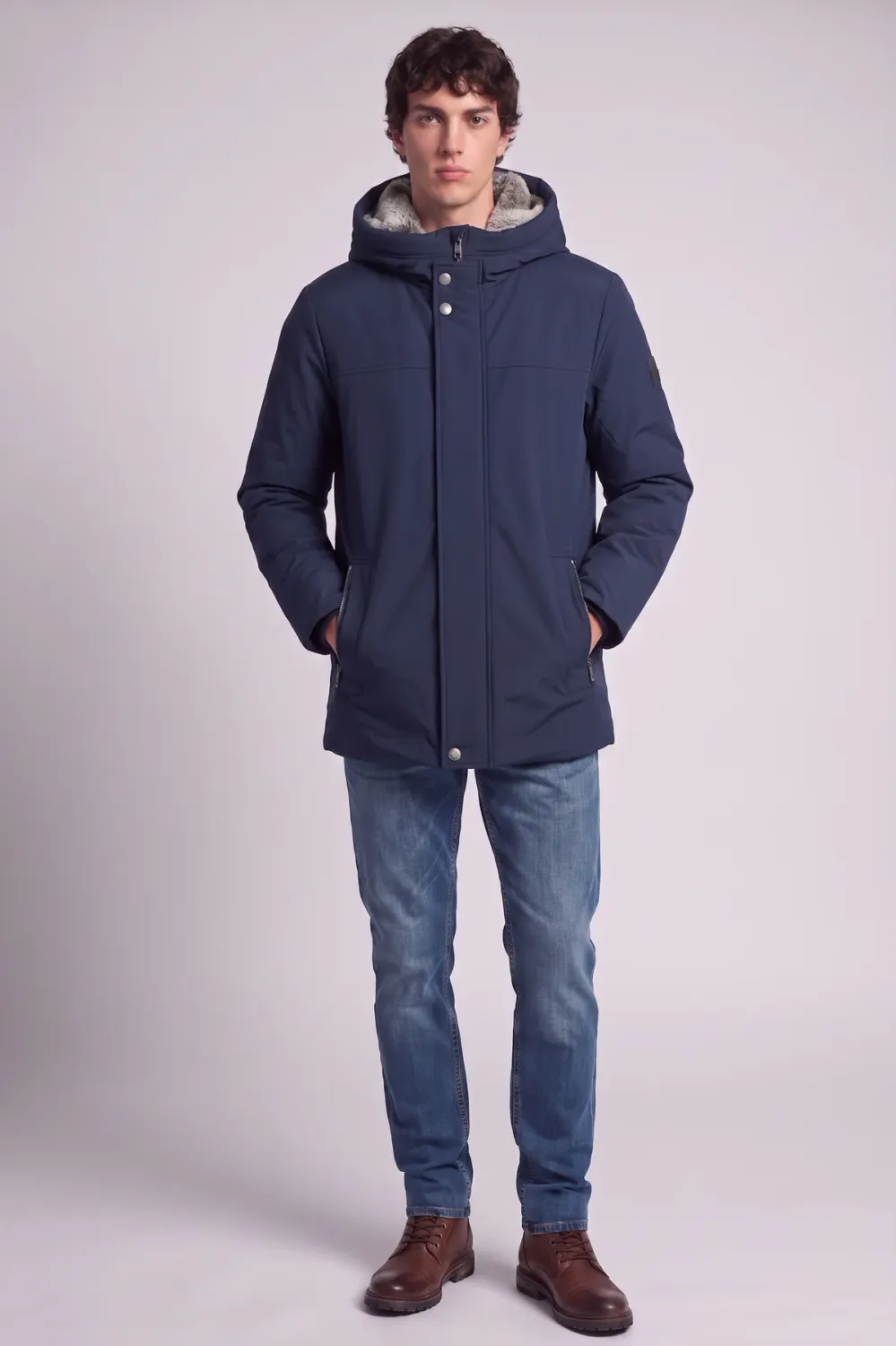 Point Zero Coat w/ Puff Lining - 7768238