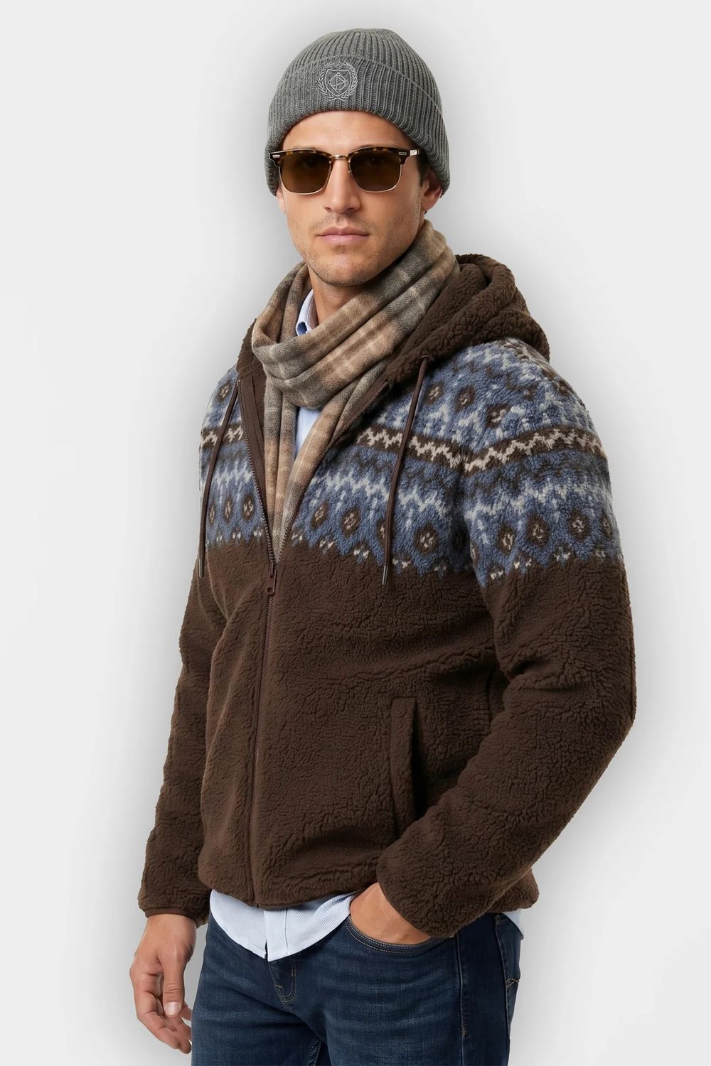 Point Zero Sherpa Full-Zip Shirt Jacket 7764598