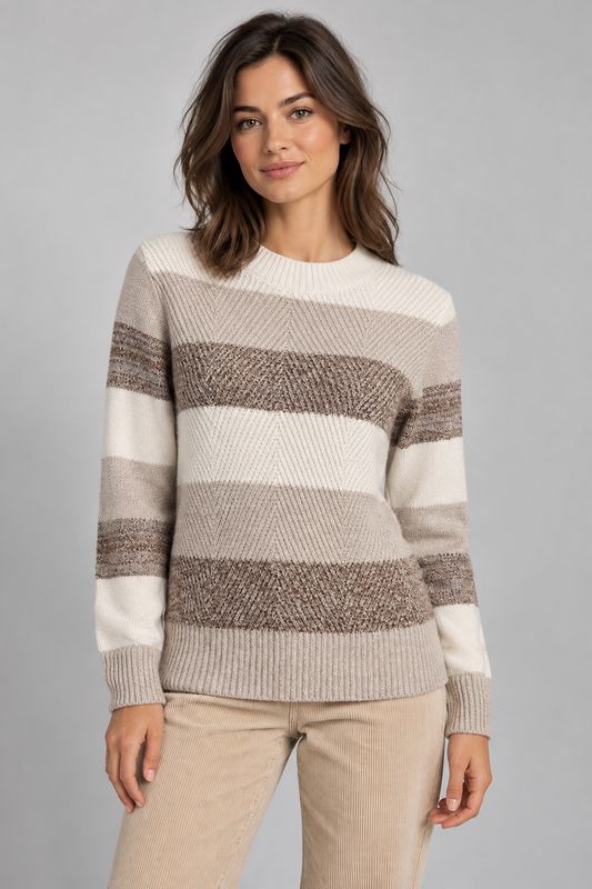 Point Zero Space Dye Sweater - 8763039