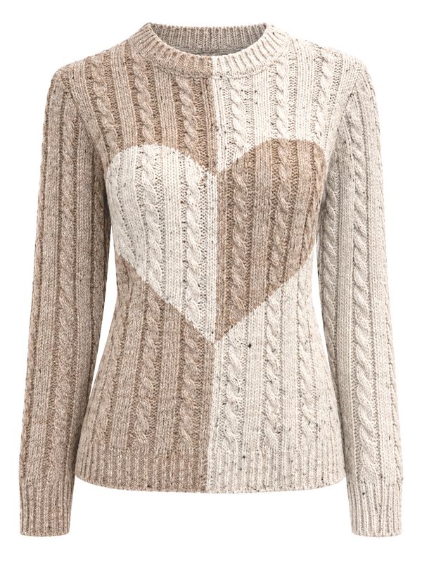 Point Zero Heart Sweater - 8763046