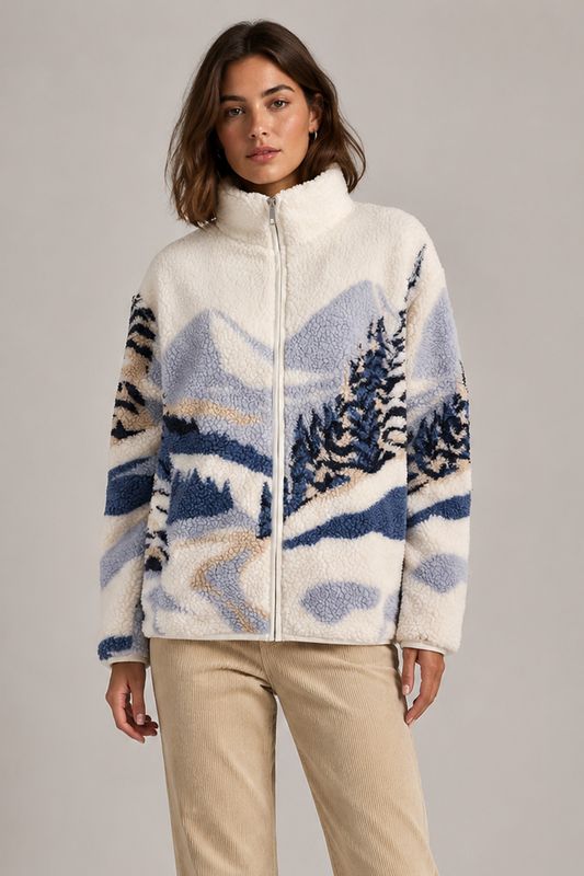 Point Zero Sherpa. Sweater Jacket - 8768013