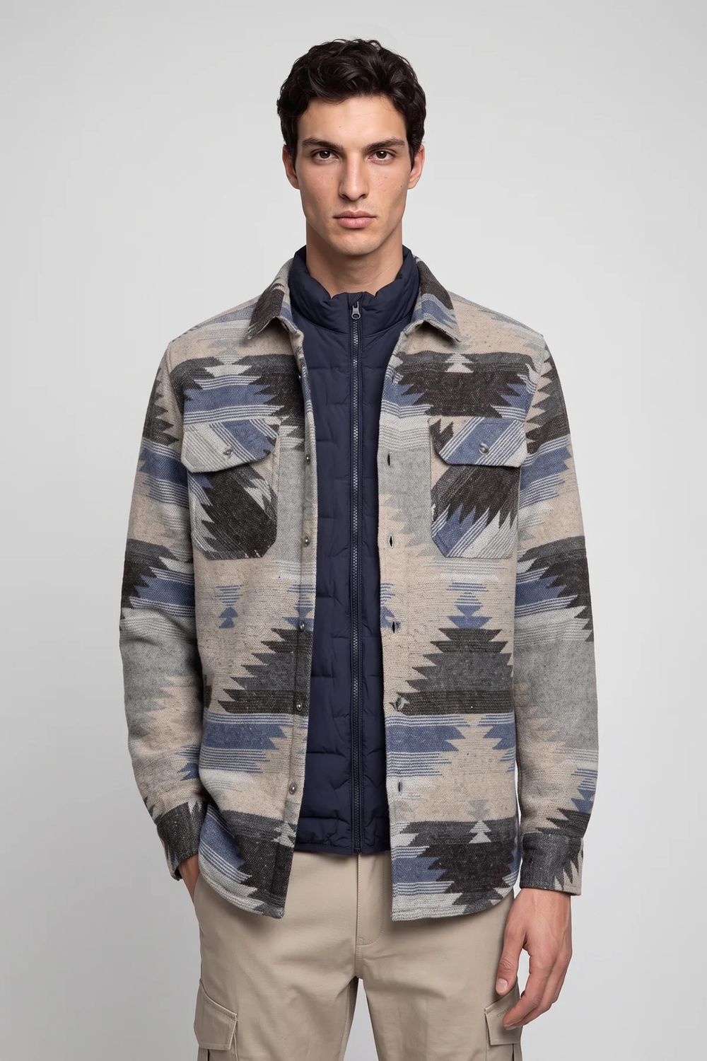 Point Zero Bonded Shirt Jacket - 7764454