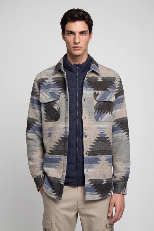 Point Zero Bonded Shirt Jacket - 7764454