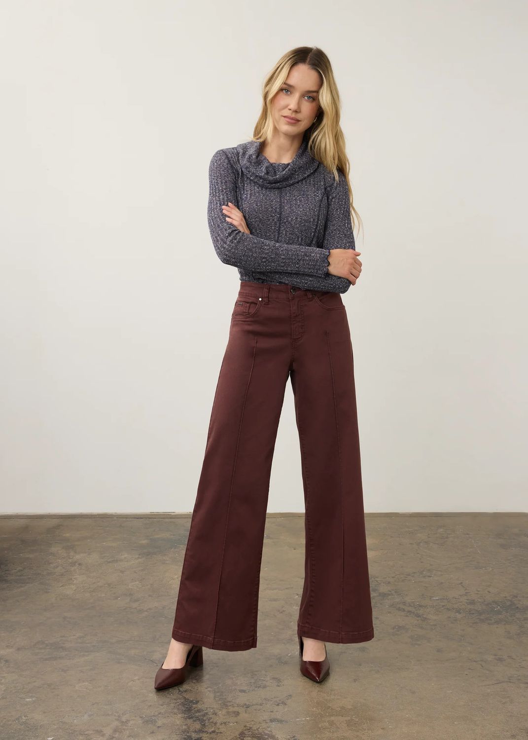 FDJ Olivia Wide Leg Denim 2447511