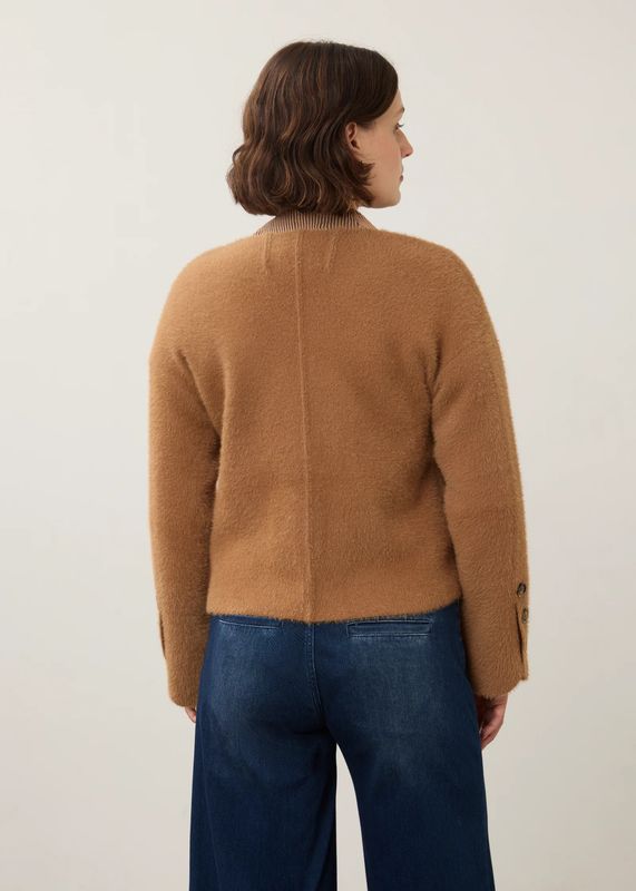 FDJ Collarless Knit Jacket 10047431