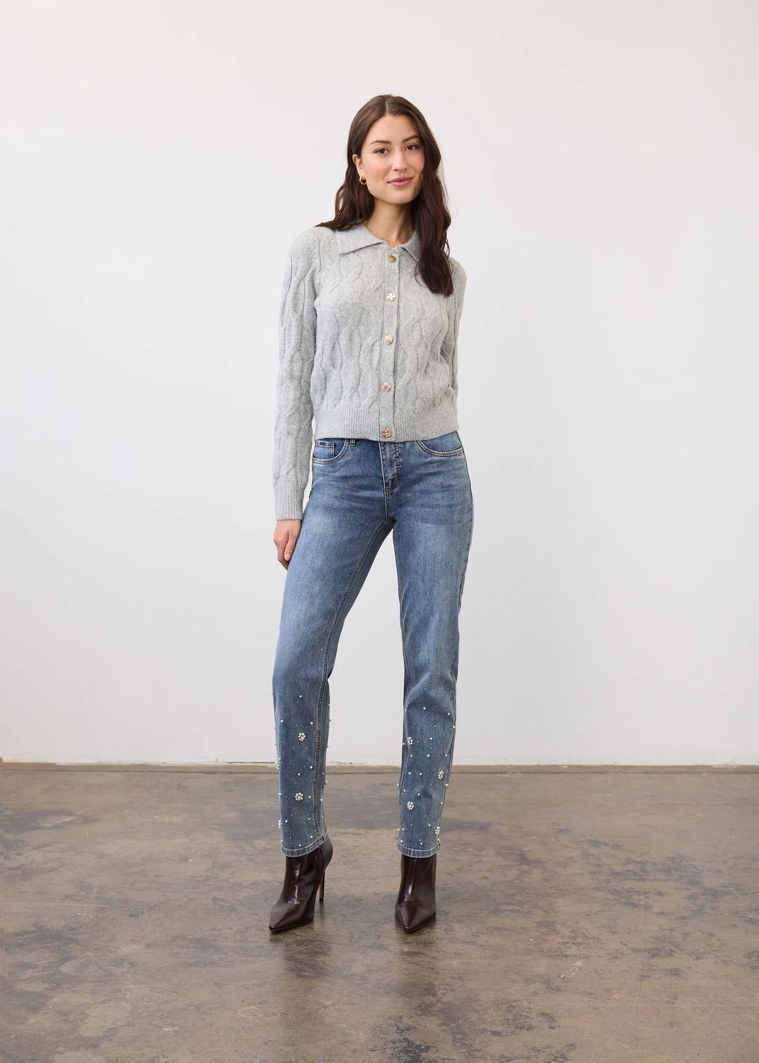 FDJ Cabled Cardigan 1372961