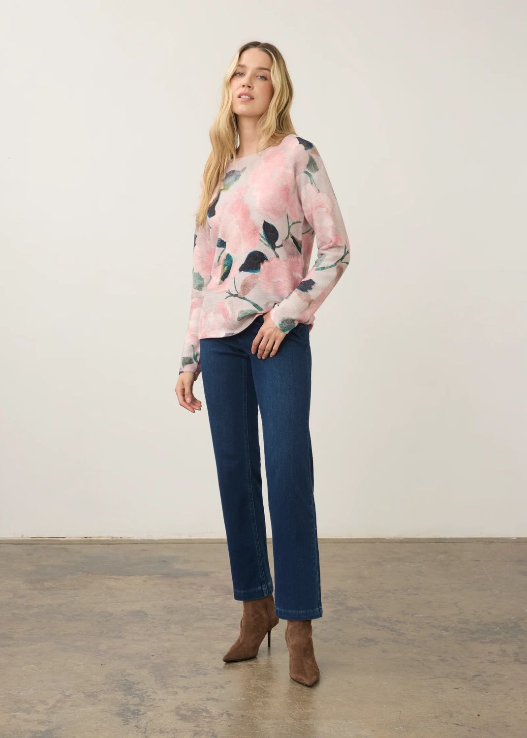 FDJ Long Sleeve Printed Sweater 1788314