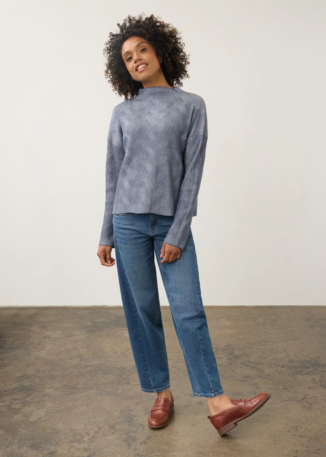 FDJ Funnel Neck Sweater 1048314