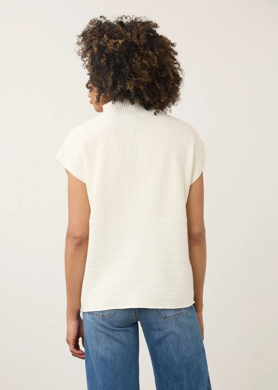 FDJ Ottoman Cap Sleeve Sweater 1012203