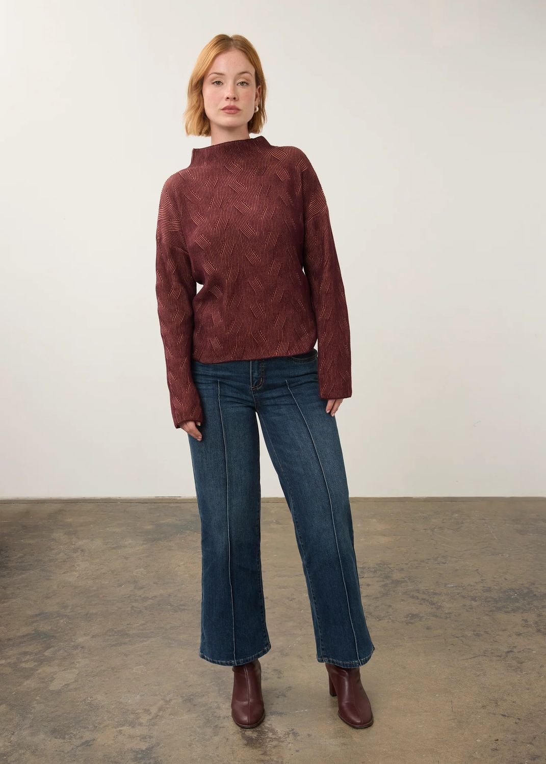 FDJ Funnel Neck Sweater 1048314