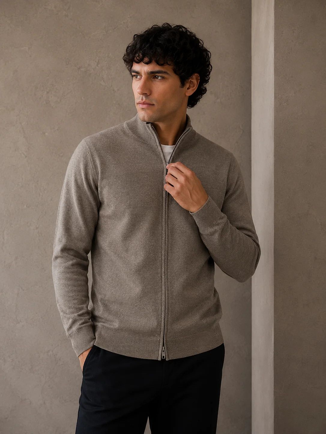 Point Zero Fine Full-Zip Sweater 7763350
