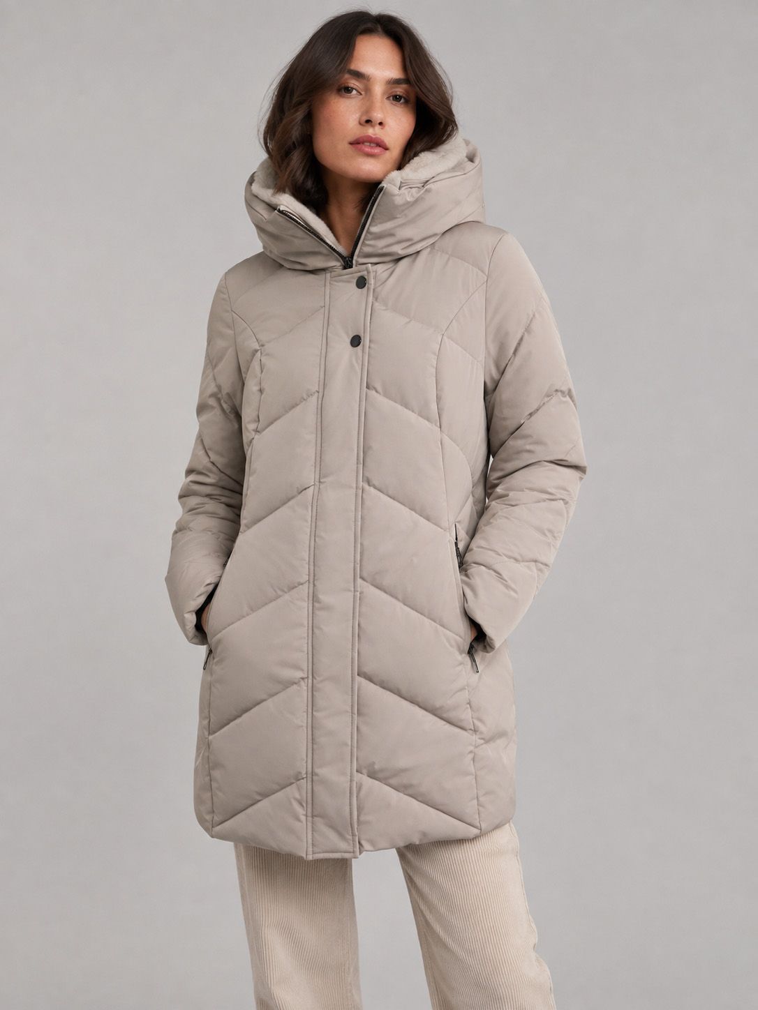 P/Z Parka w/ Collar Trim 8768706