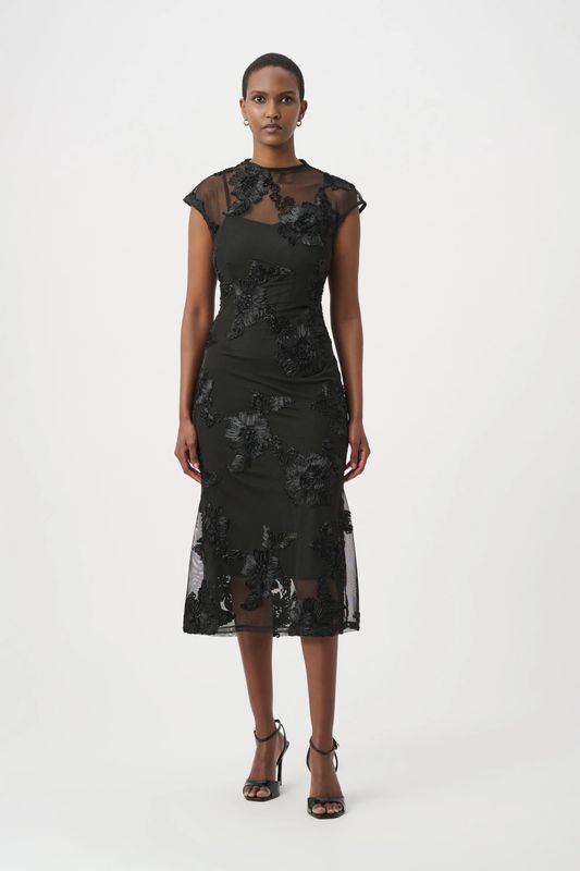 Ribkoff Embellished Trumpet Dress 264143-11